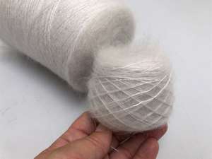Silk mohair - MEGET smuk ice, 25 gram